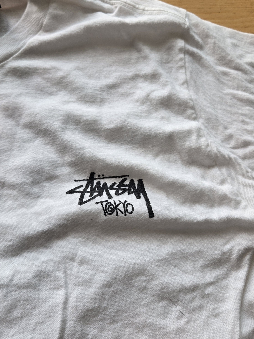 Stüssy Tokyo White Logo T‑Shirt for Men - Picture 2 of 9